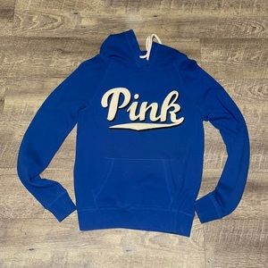 PINK embroidered hoodie